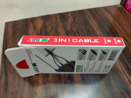 AR 509 3 in 1 Data Cable