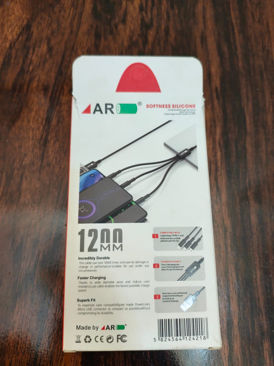 AR 509 3 in 1 Data Cable