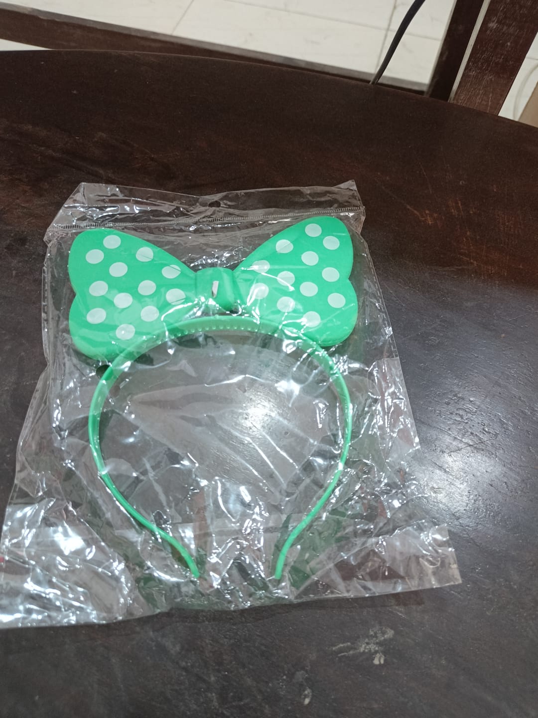 Micky Mouse Ribbon Logo Hair band for girls